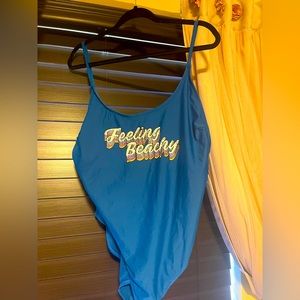 One piece swim suite